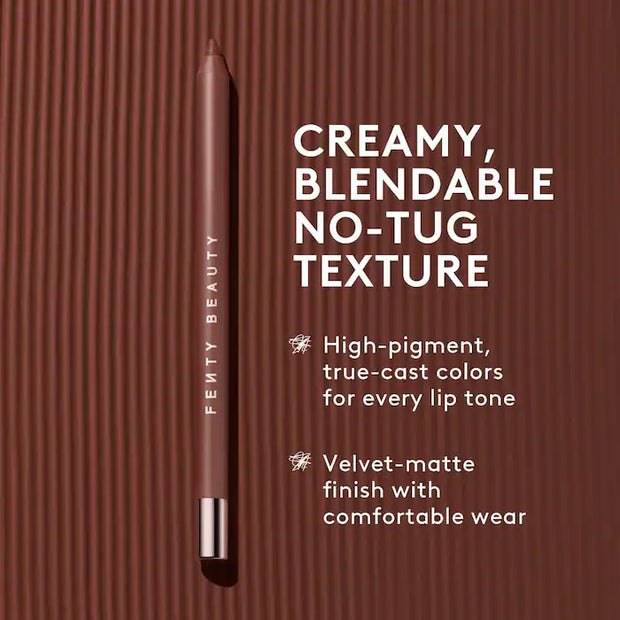 Fenty Beauty by Rihanna  Trace'd Out Longwear Waterproof Pencil Lip Liner