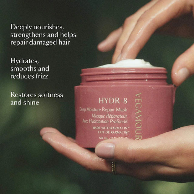 Vegamour  HYDR-8 Deep Moisture Repair Mask for Dry, Damaged Hair