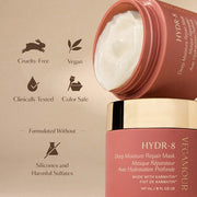 Vegamour  HYDR-8 Deep Moisture Repair Mask for Dry, Damaged Hair