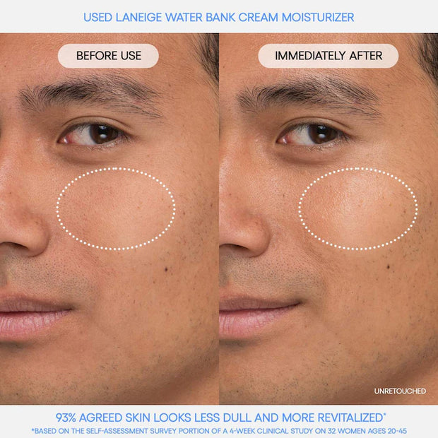 LANEIGE  Water Bank Blue Hyaluronic Cream Moisturizer for Moisture Barrier Repair 50ML