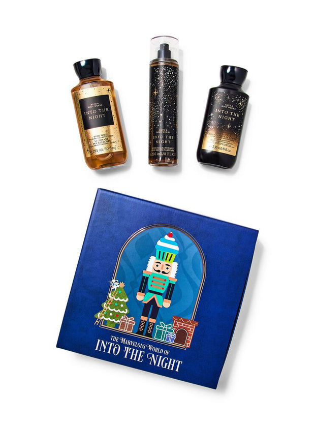 GIFT SET BATH AND BODY WORKS INTO THE NIGHT