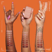 Buttermelt Bronzer High pigment, true-to-skin buttery powder bronzer. Fade & transfer resistant with up to 12HR wear.