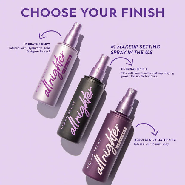 Urban Decay  All Nighter Ultra Matte Makeup Setting Spray